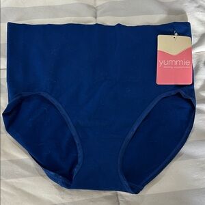 Yummie Blue High-Waist Briefs